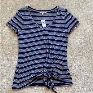 NWT Express Front-Tie Tee